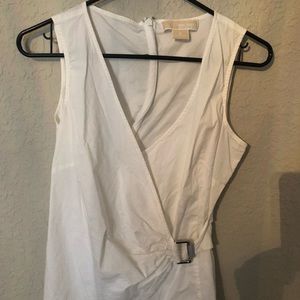Zip back tank top